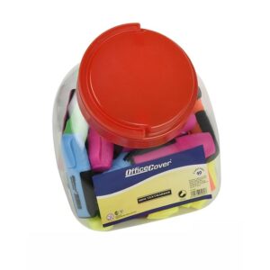 Textmarker OFFICE-COVER mini EP10-2029, 5 culori neon, 40 bucăți