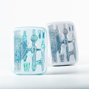 Trusă geometrie plastic DACO TG213