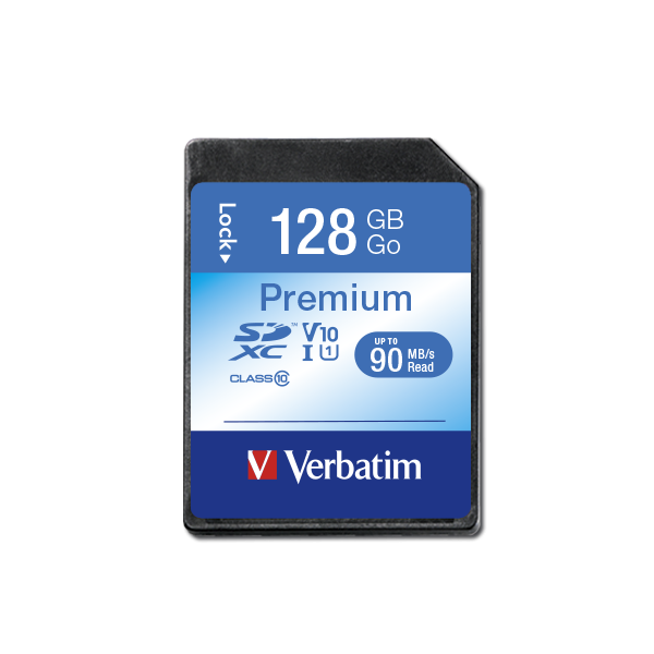 MEMORIE SD CARD VERBATIM 128GB CLASA 10 "44025" MEMORIE SD CARD VERBATIM 128GB CLASA 10 "44025"