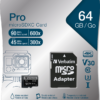 MEMORIE SD CARD VERBATIM 64GB CLASA 10 ADAPTOR INCLUS "47042" MEMORIE SD CARD VERBATIM 64GB CLASA 10 ADAPTOR INCLUS "47042"