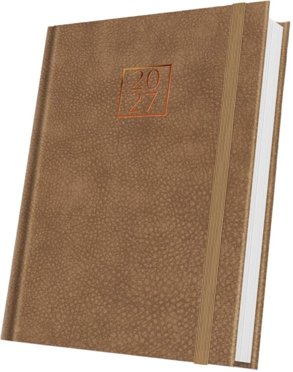 Agendă datată A5 Herlitz Premium Deluxe maro 2027 400216646 Agendă datată A5 Herlitz Premium Deluxe maro 2027