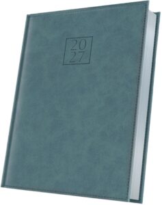 Agenda datată A5 Herlitz Premium Deluxe verde cipru 2027 400216643 Agenda datată A5 Herlitz Premium Deluxe verde cipru 2027