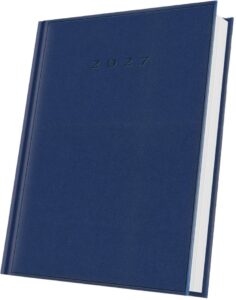 Agendă A5 datată Herlitz 2027, albastru, 400216590