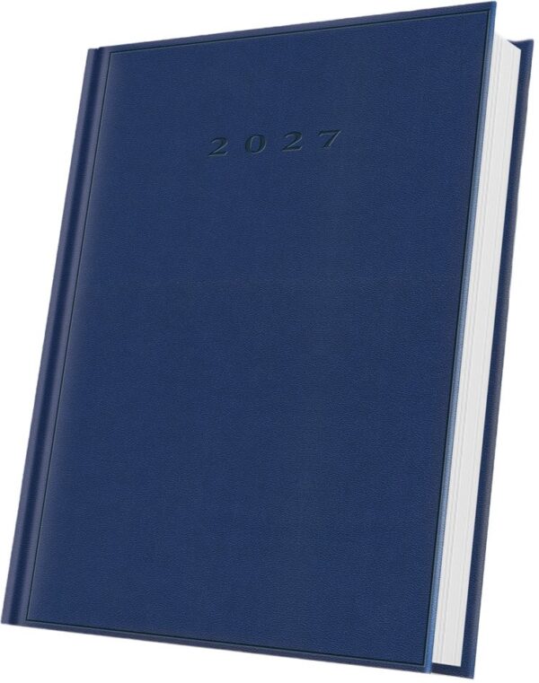 Agendă A5 datată Herlitz 2027, albastru, 400216590