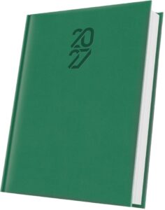 Agendă datată A5 Herlitz Tucson verde smarald 2027 400216601