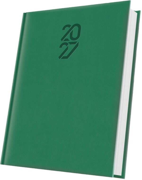 Agendă datată A5 Herlitz Tucson verde smarald 2027 400216601 Agendă datată A5 Herlitz Tucson verde smarald 2027 400216601