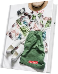 Agendă datată A5 Herlitz Motiv Fashion 2027 400216607