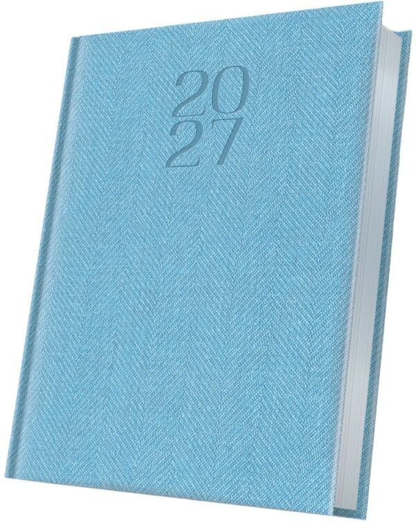 Agendă datată A5 Herlitz Premium Deluxe gri 2027 400216619