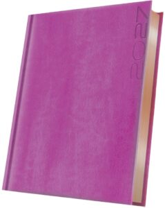 Agendă datată A5 Herlitz Premium Deluxe violet 2027 400216623