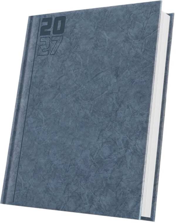 Agenda A5 datată Herlitz Premium Deluxe albastru denim 2027 400216652 Agendă A5 datată Herlitz Premium Deluxe albastru denim 2027 400216652
