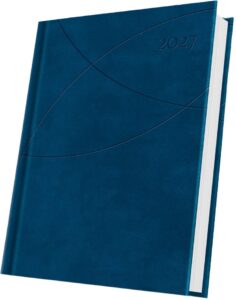 Agendă datată A5 Herlitz Premium Deluxe albastru navy 2027