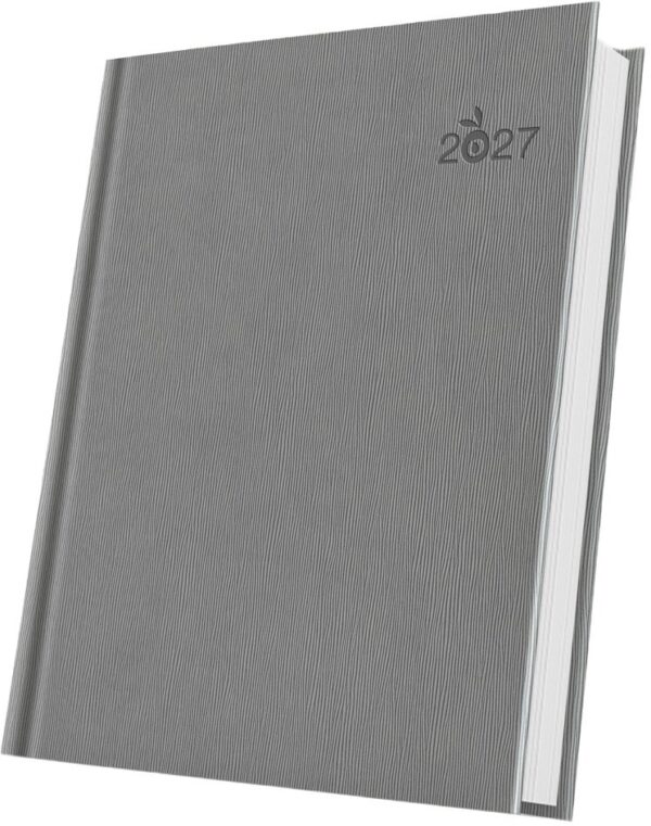 Agenda A5 datată Herlitz Premium Deluxe Gargano gri 2027 400216657 Agenda A5 datată Herlitz Premium Deluxe Gargano gri 2027