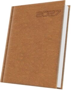Agenda datată A5 Herlitz Premium Deluxe maro caramel 2027 400216664 Agendă datată A5 Herlitz Premium Deluxe maro caramel 2027