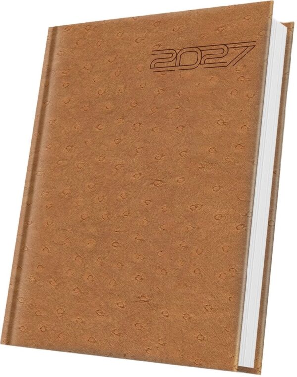 Agenda datată A5 Herlitz Premium Deluxe maro caramel 2027 400216664 Agendă datată A5 Herlitz Premium Deluxe maro caramel 2027