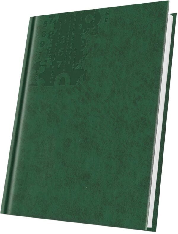 Agendă nedatată A5 HERLITZ Verde Silvic 400216671
