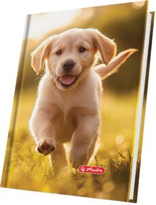 Agendă nedatată A5 Herlitz, motiv Cute, 224 pagini, 400216675
