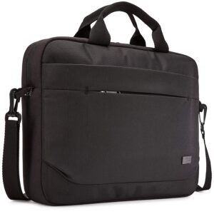 GEANTA CASE LOGIC, pt. notebook de max. 14 inch, 1 compartiment, buzunar frontal x 2, waterproof, poliester, negru, "ADVA-114 BLACK"/3203986