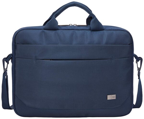 GEANTA CASE LOGIC, pt. notebook de max. 14 inch, 1 compartiment, buzunar frontal x 2, waterproof, poliester, albastru, "ADVA-114 DARK BLUE"/3203987 GEANTA CASE LOGIC, pt. notebook de max. 14 inch, 1 compartiment, buzunar frontal x 2, waterproof, poliester, albastru, "ADVA-114 DARK BLUE"/3203987
