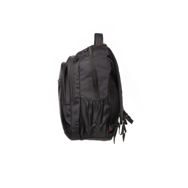 RUCSAC SPACER CHICAGO BLACK, pt. notebook de max. 17", 3 compartimente, buzunar frontal, buzunar lateral x 2,2 manere, waterproof, poliester, negru, "Chicago", "SPBP-CHICAGO-BK"