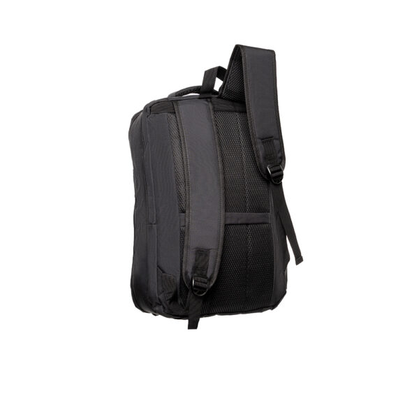 RUCSAC SPACER NEW YORK BLACK, pt. notebook de max. 17", 2 Compartiment Laptop, Compartiment Calatorie, buzunar frontal, compartiment travel, troler strap,, waterproof, poliester, negru, "45506981"" NEW-YORK-BK", "SPBP-NEW-YORK-BK"