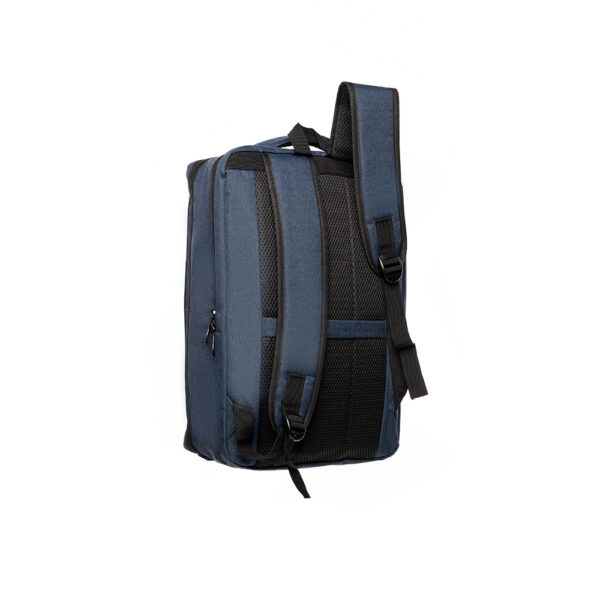 RUCSAC SPACER NEW YORK BLUE, pt. notebook de max. 17", 2 Compartimente, buzunar frontal, compartiment travel, troler strap, waterproof, poliester, albastru, " NEW-YORK-BL", 45506981 "SPBP-NEW-YORK-BL"
