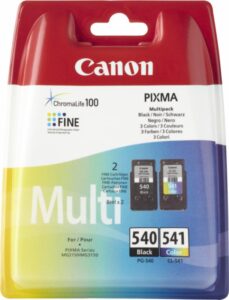 Combo-Pack Original Canon Black/Color, PG-540/CL-541, pentru Pixma MG2150|MG2250|MG3150|MG3250|MG3550|MG3650|MG4150|MG4250|MX375|MX395|MX435|MX455|MX475, , , "BS5225B006AA"
