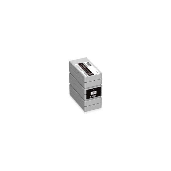 Cartus Cerneala Original Epson Black, GJIC5K, pentru ColorWorks C831|GP-M831, , , "C13S020563"