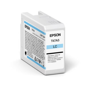 Cartus Cerneala Original Epson Light Cyan, T47A5, pentru UltraChrome Pro 10, 50ml, , "C13T47A500"