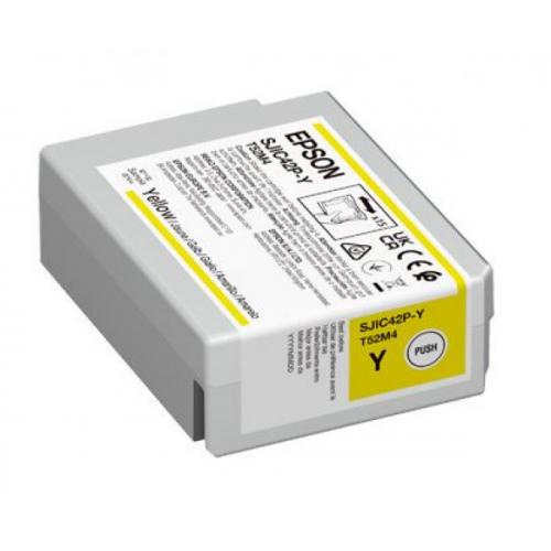 Cartus Cerneala Original Epson Yellow, T52M440, pentru CW-C4000, , , "C13T52M440" Cartus Cerneala Original Epson Yellow, T52M440, pentru CW-C4000, , , "C13T52M440"