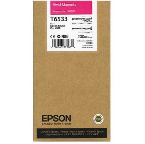 Cartus Cerneala Original Epson Magenta, , pentru , , , "C13T653300" Cartus Cerneala Original Epson Magenta, , pentru , , , "C13T653300"