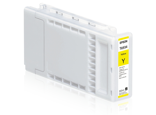 Cartus Cerneala Original Epson Yellow, T6934, 350ml, pentru SureColor T3000|T5000|T7000|T3200|T5200|T7200 , "C13T69340N"