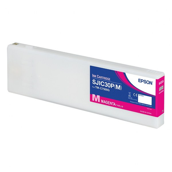 Cartus Cerneala Original Epson Magenta, SJIC30P, pentru TM-C7500G, 294.3ml, , "C33S020641" Cartus Cerneala Original Epson Magenta, SJIC30P, pentru TM-C7500G, 294.3ml, , "C33S020641"