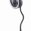 LAMPA BIROU LED Gembird, 3-in-1, incarcare wireless, putere 10W, ventilator 3 viteze, alimentator USB neinclus, negru "TA-WPC10-LEDFAN-01"