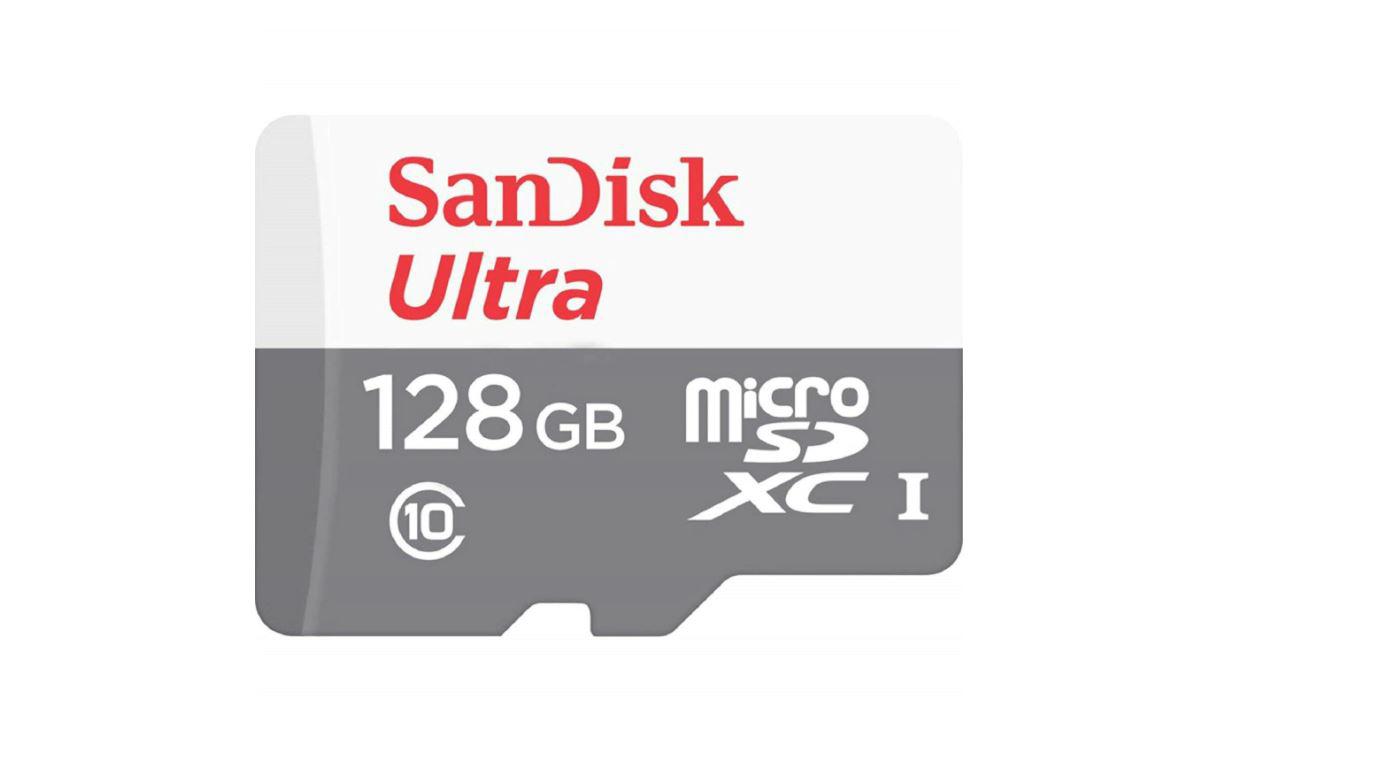 CARD MicroSD SANDISK, 128 GB, MicroSD, clasa 10, standard UHS-I U1, "SDSQUNR-128G-GN6MN" CARD MicroSD SANDISK, 128 GB, MicroSD, clasa 10, standard UHS-I U1, "SDSQUNR-128G-GN6MN"