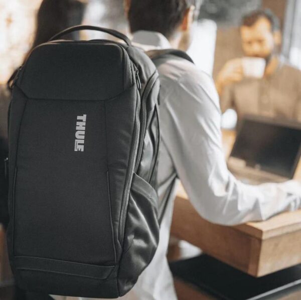 RUCSAC THULE, pt. notebook de max. 15.6 inch, 1 compartiment, buzunar frontal x 3 | buzunar lateral x 2, waterproof, poliester, negru, "TACBP2216 BLACK" / "3205382" RUCSAC THULE, pt. notebook de max. 15.6 inch, 1 compartiment, buzunar frontal x 3 | buzunar lateral x 2, waterproof, poliester, negru, "TACBP2216 BLACK" / "3205382"